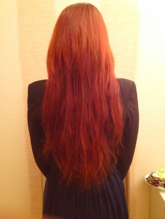 Lang rood haar 1